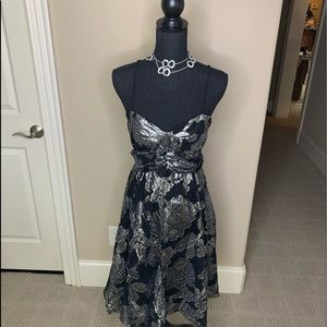 CALVIN KLEIN COCKTAIL HALTER DRESS